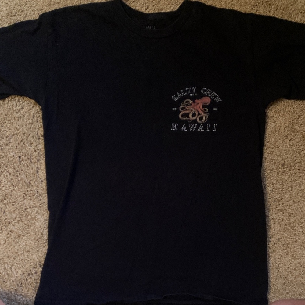 Salty Crew Hawaii Black T-Shirt small